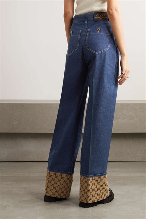 pantalone giallo gucci|Gucci jeans for women.